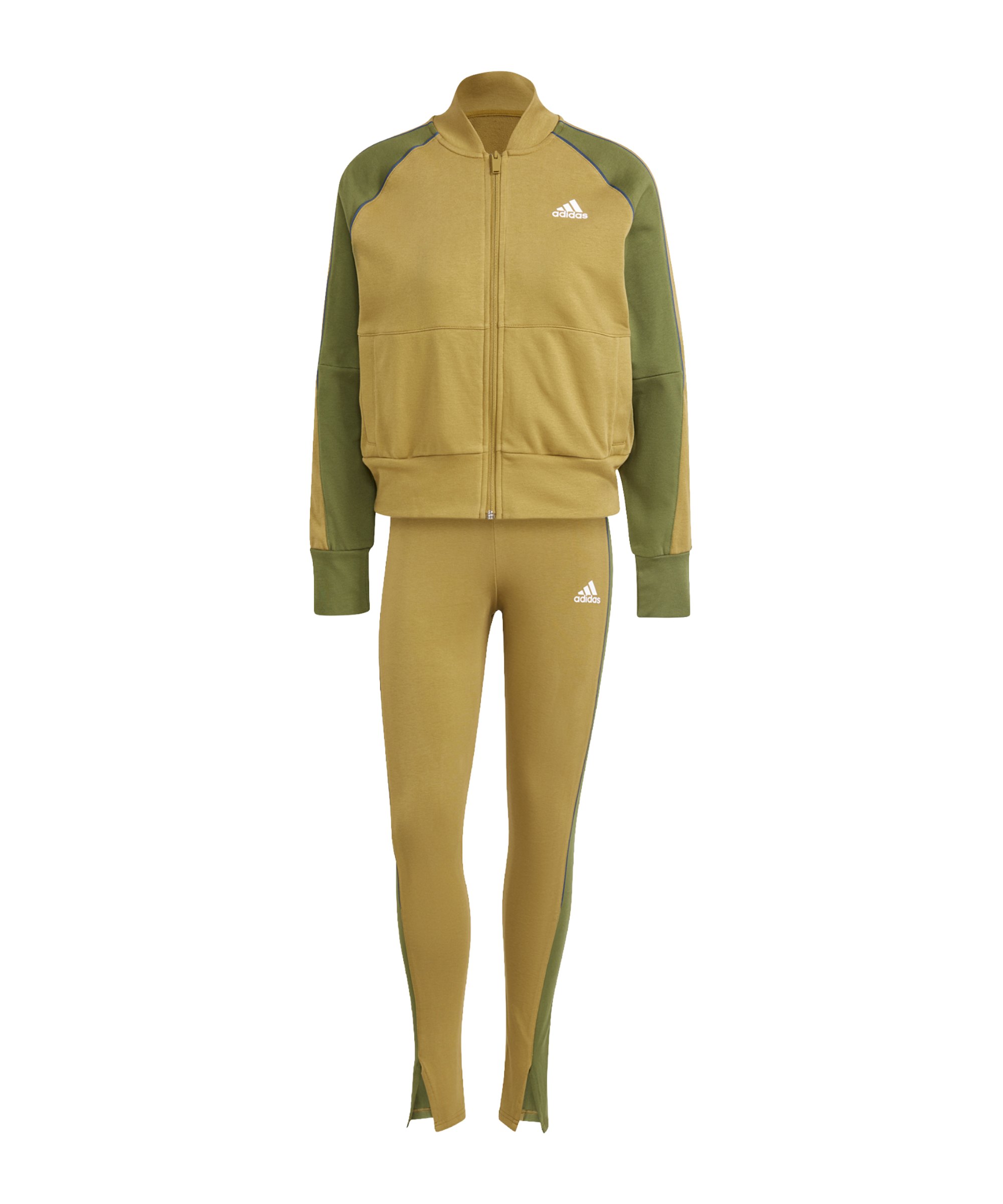 adidas Bomber Tight Freizeitanzug Damen Grün