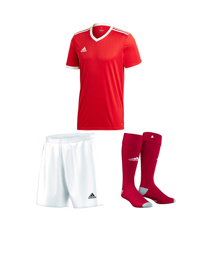adidas Trikotset Tabela 18 Rot Weiss adidas Trikotset Tabela 18 Rot Weiss