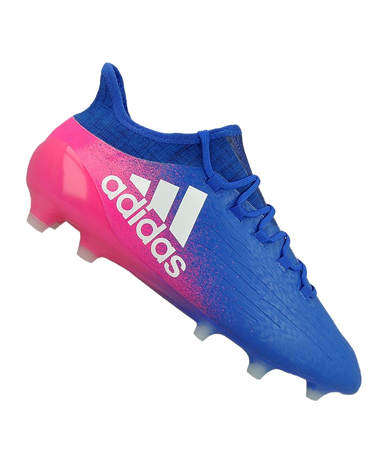 adidas X 16.1 FG Blau Weiss Pink adidas X 16.1 FG Blau Weiss Pink