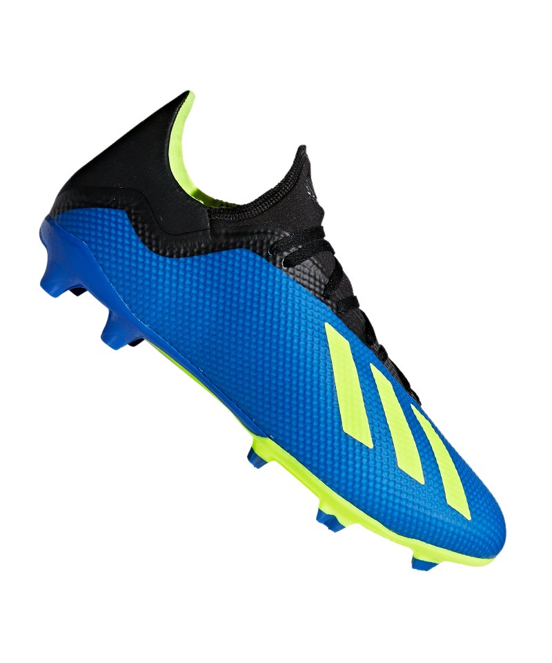 adidas X 18.3 FG Blau Gelb adidas X 18.3 FG Blau Gelb