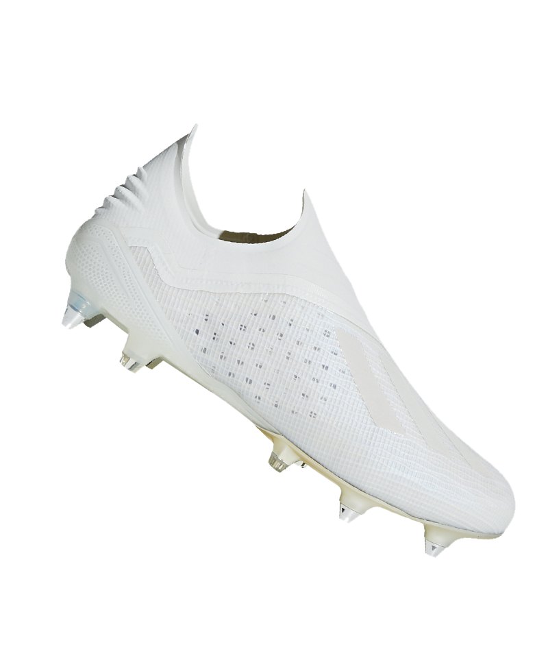 adidas X 18+ SG Weiss | Fußballschuh | Stollen | Rasen ADIDAS PREDATOR X SG CL Rasen Fußballschuhe Stollen Fussball