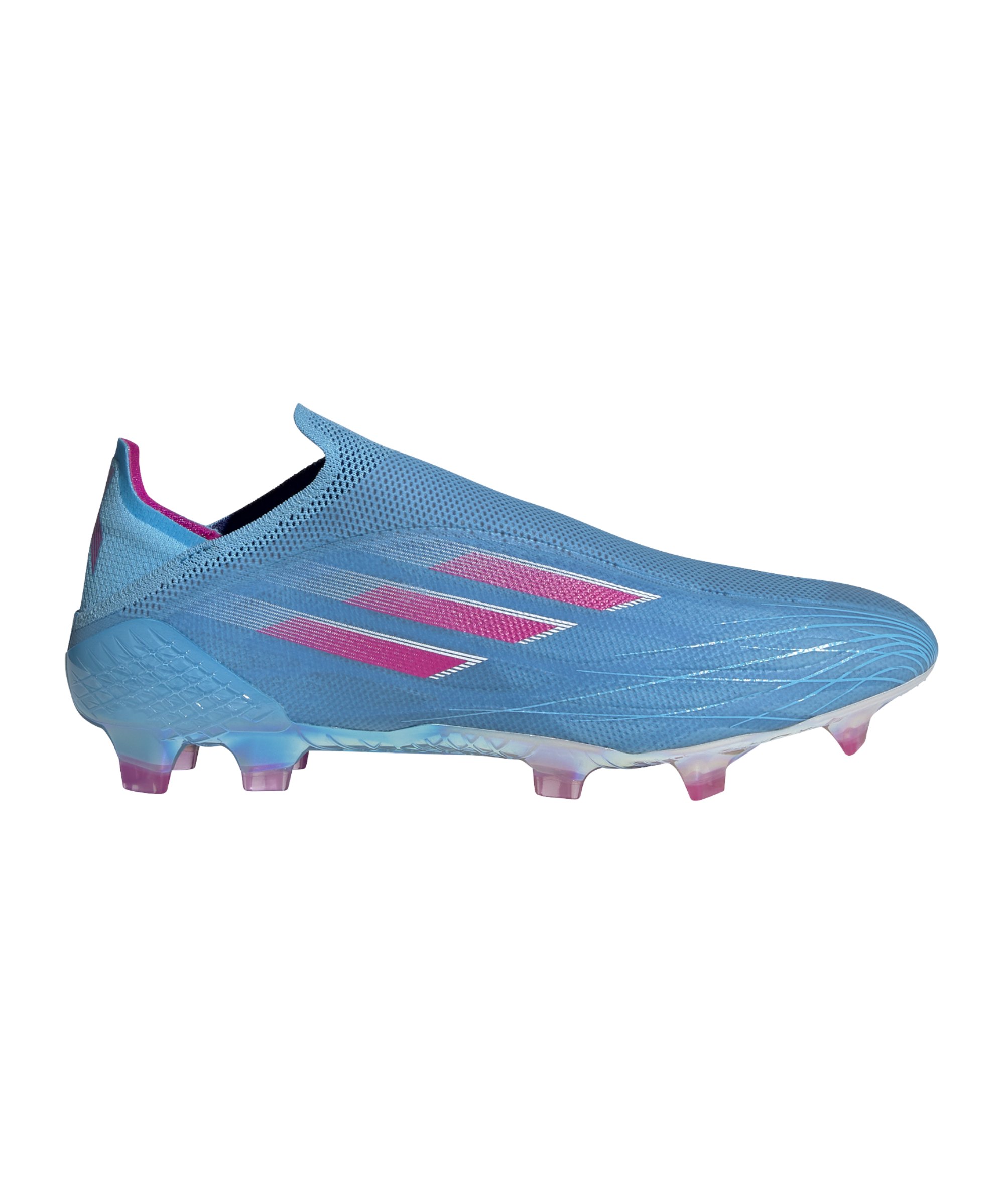 adidas X SPEEDFLOW+ FG Sapphire Edge Blau Pink Weiss
