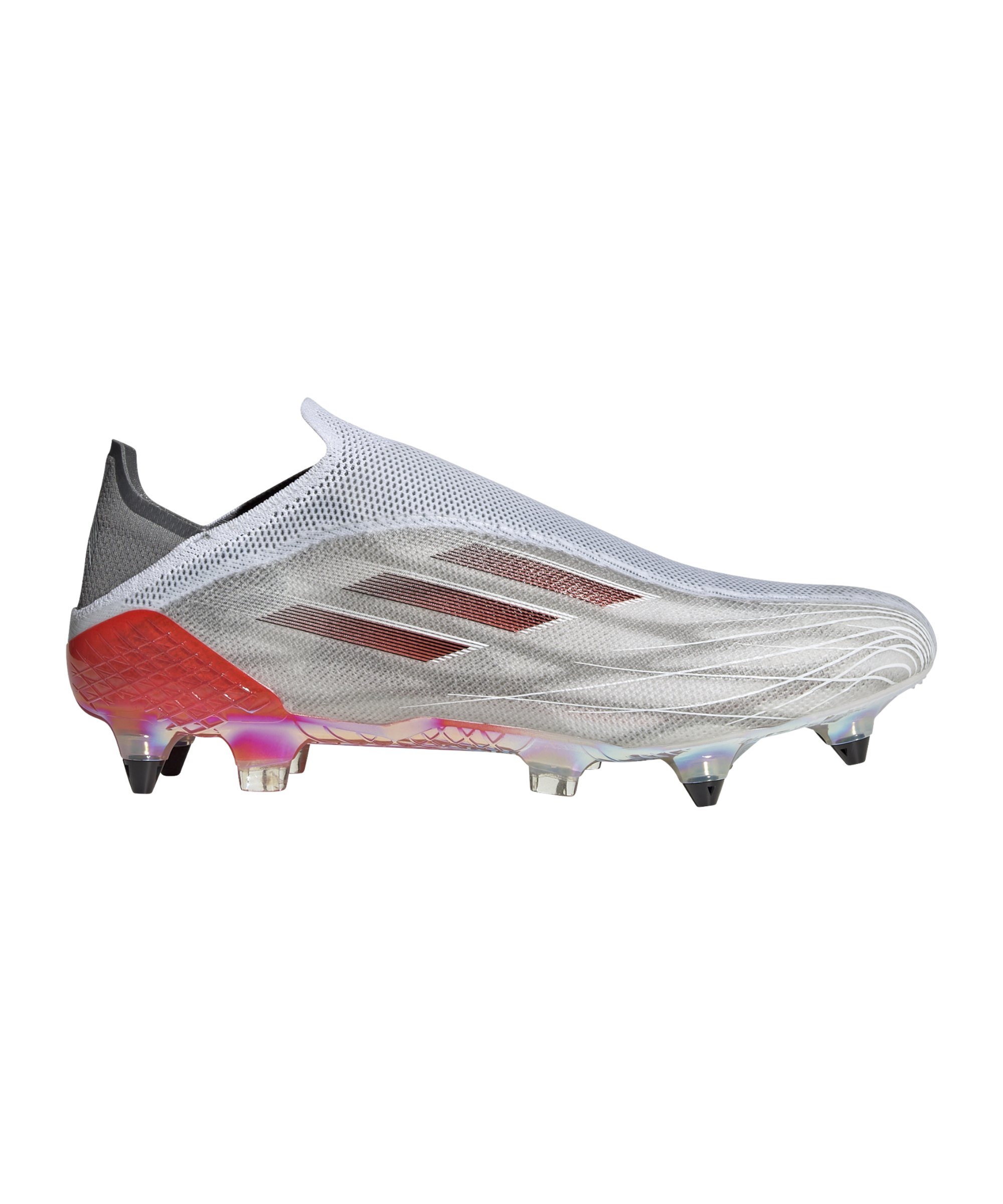 adidas X SPEEDFLOW+ SG White Spark Weiss Grau Rot