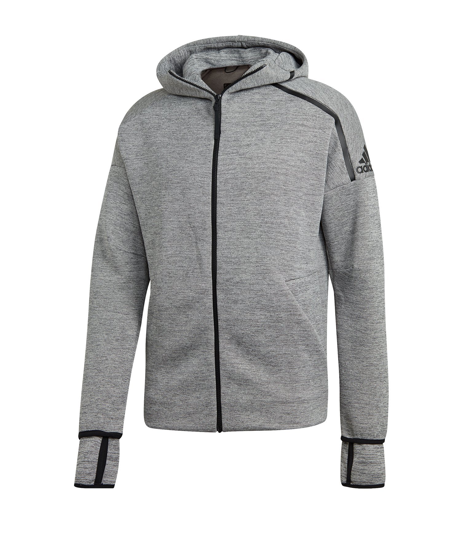 adidas Z.N.E. Fast Release Kapuzenjacke Grau adidas Z.N.E. Fast Release Kapuzenjacke Grau