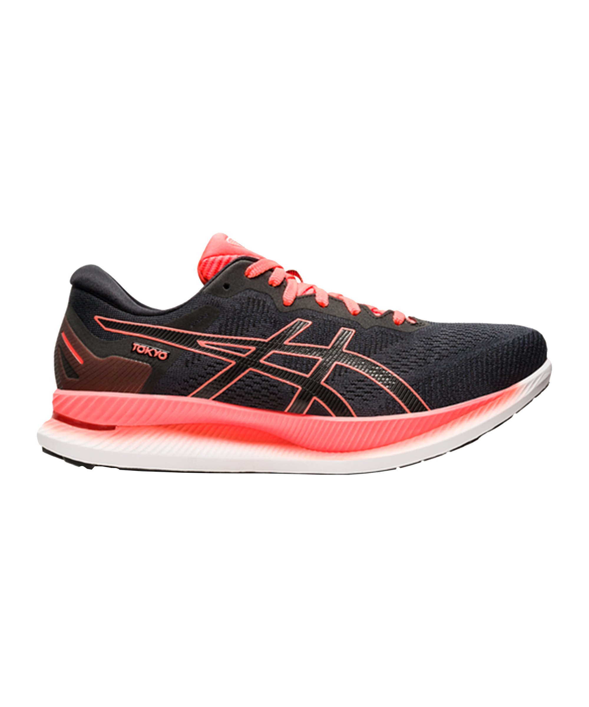 Asics GlideRide Tokyo Running Schwarz Rot F001