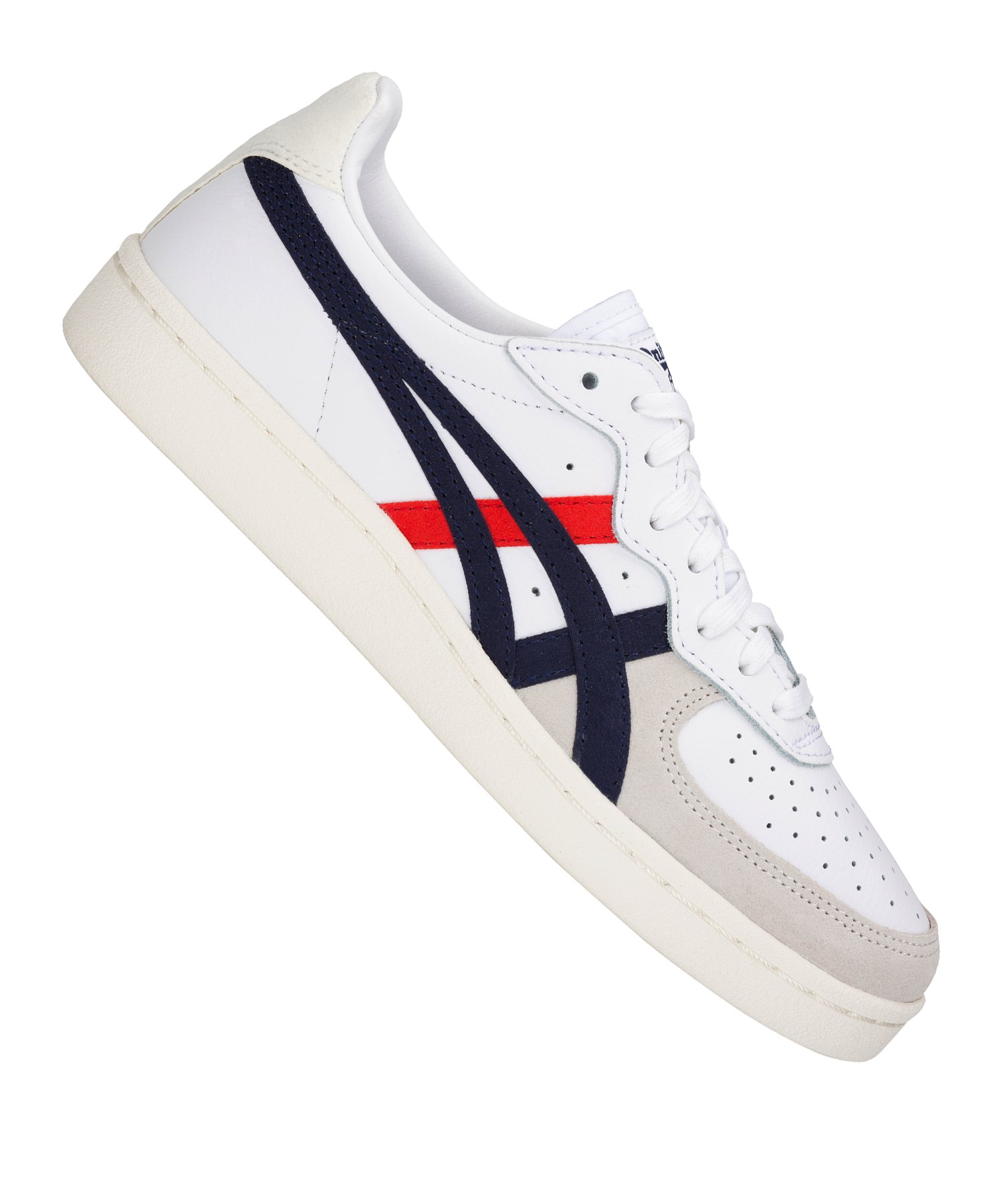 Asics Tiger GSM Sneaker Weiss Blau F100 Asics Tiger GSM Sneaker Weiss Blau F100