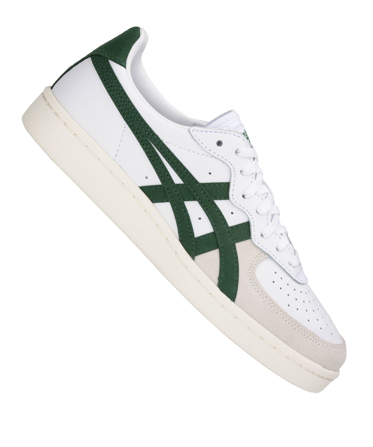Asics Tiger GSM Sneaker Weiss Grün F101 Asics Tiger GSM Sneaker Weiss Grün F101