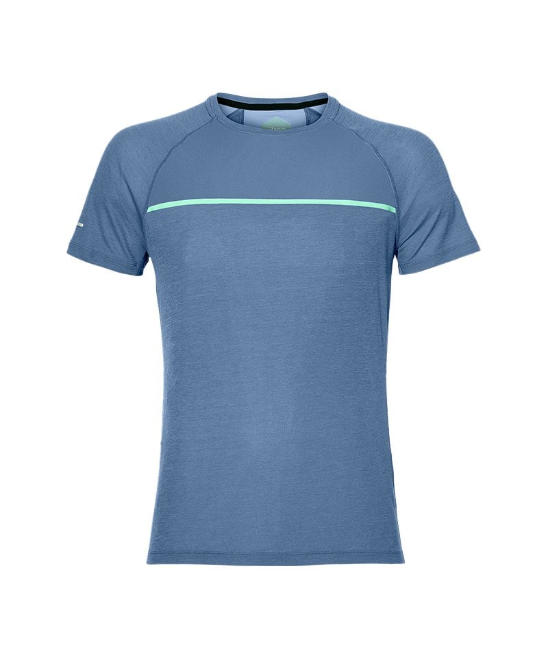Asics Top T-Shirt Running Blau F0793 Asics Top T-Shirt Running Blau F0793