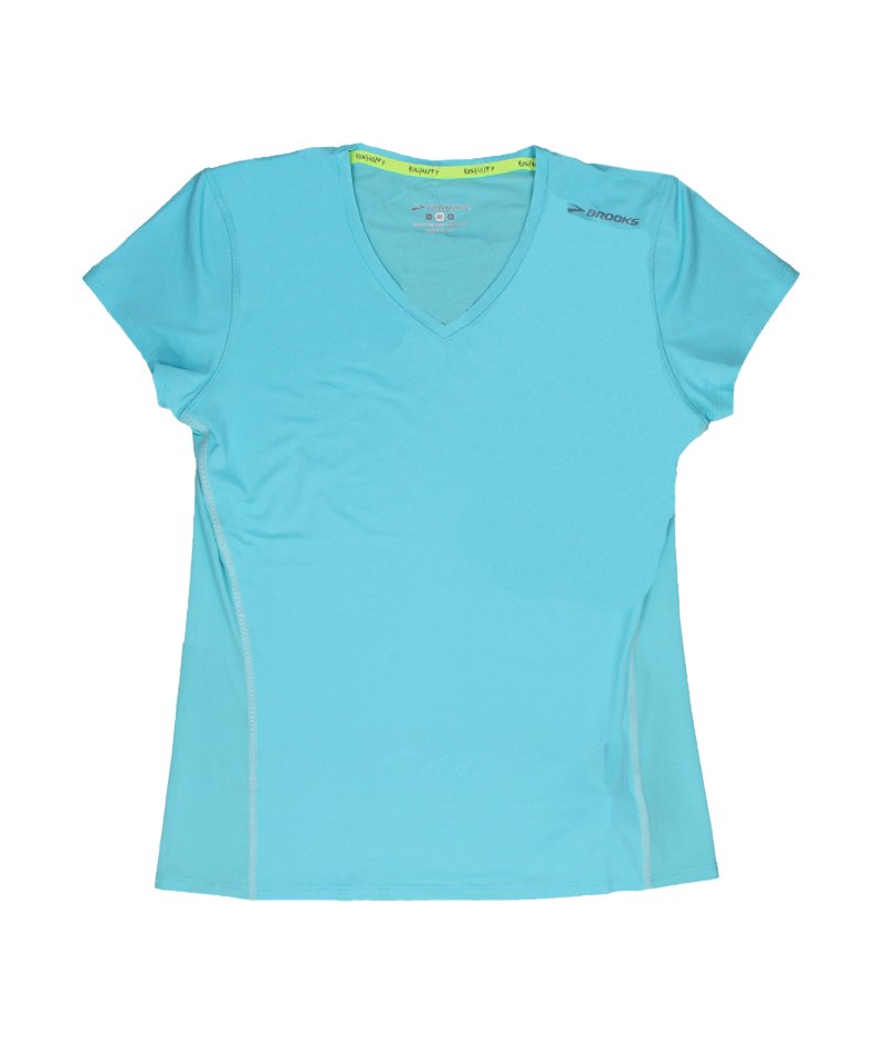 Brooks Steady T-Shirt Running Damen Türkis F498