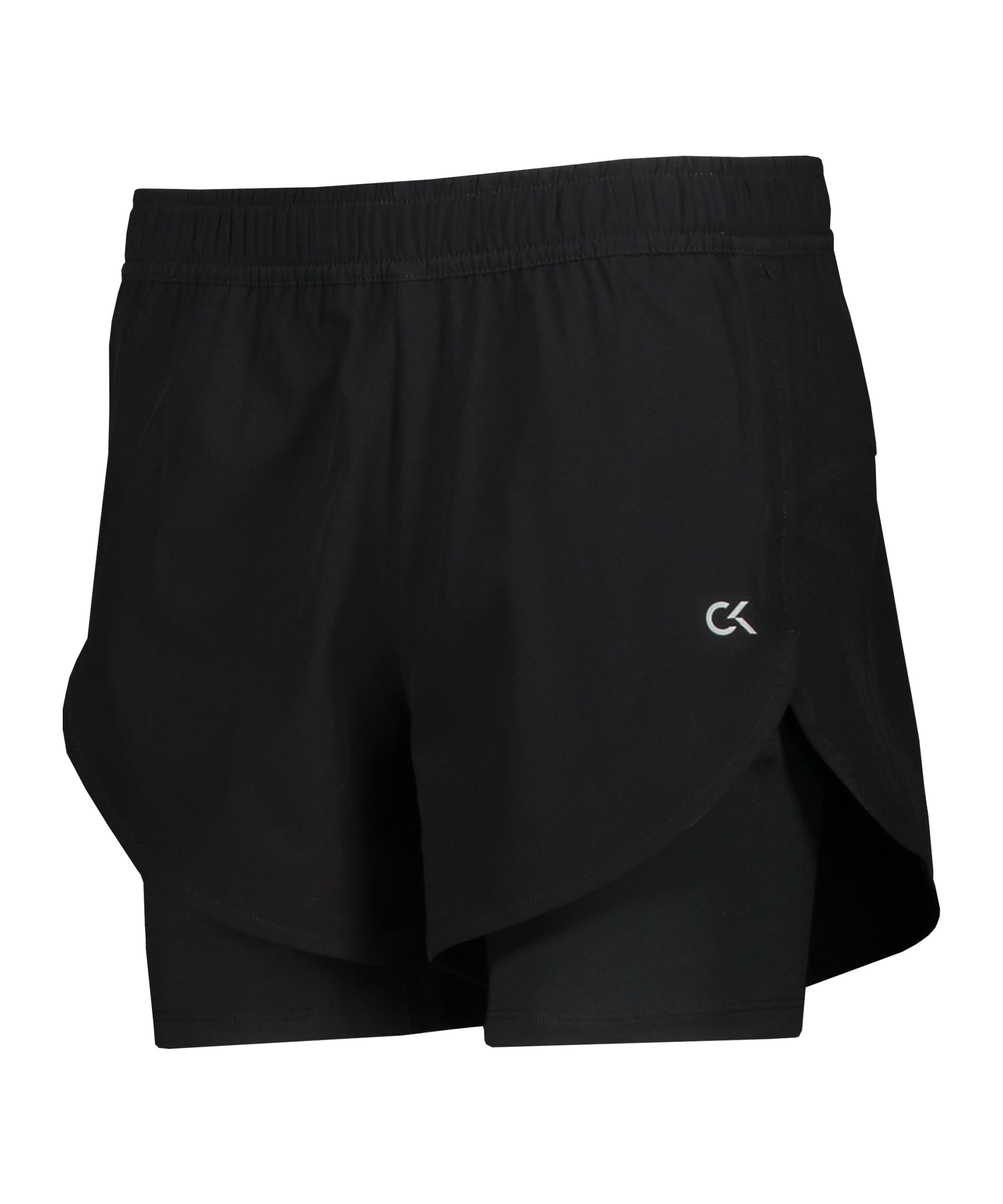 Calvin Klein Woven Short Damen Schwarz F007