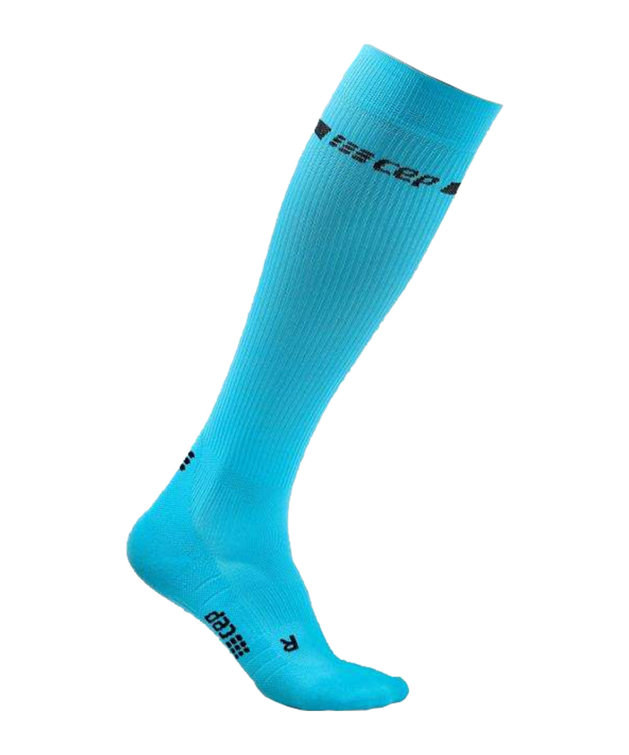CEP Neon Socken Running Damen Blau