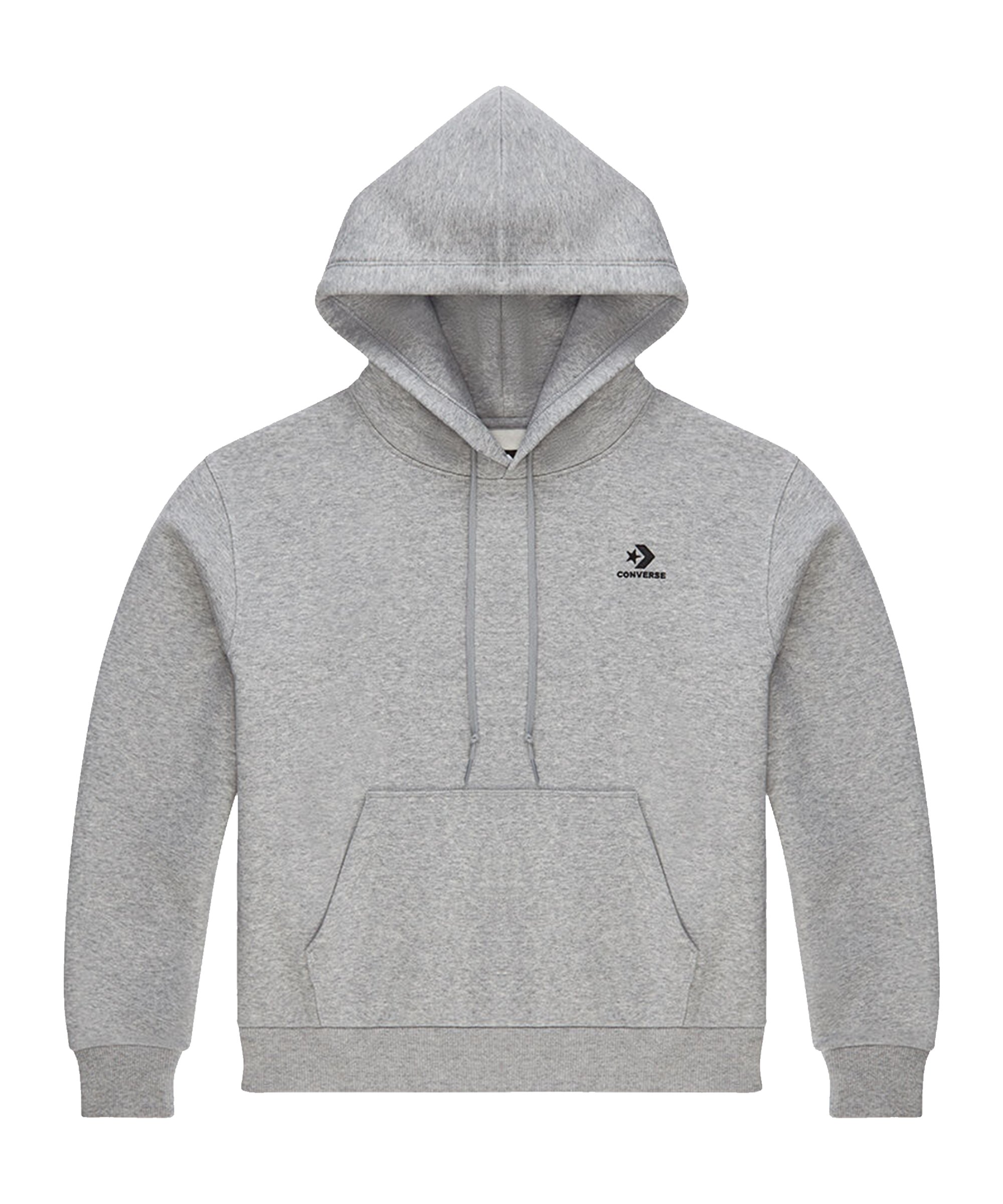 Converse Embroidered Star Hoody Damen Grau F035