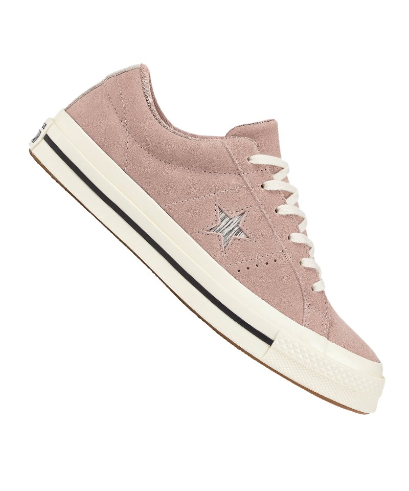 Converse One Star OX Sneaker Damen Beige F055 Converse One Star OX Sneaker Damen Beige F055