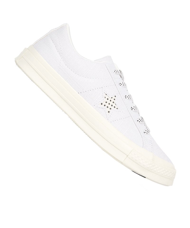 Converse One Star OX Sneaker Damen Weiss F102 Converse One Star OX Sneaker Damen Weiss F102