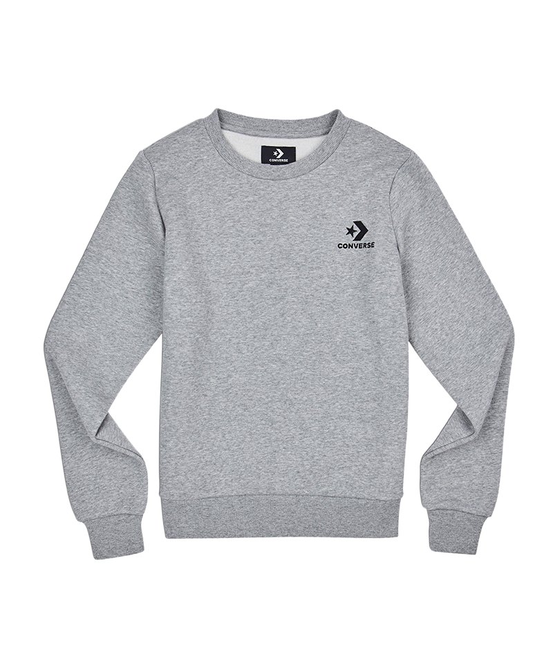 Converse Star Chevron Crew Sweatshirt Damen F035 Converse Star Chevron Crew Sweatshirt Damen F035