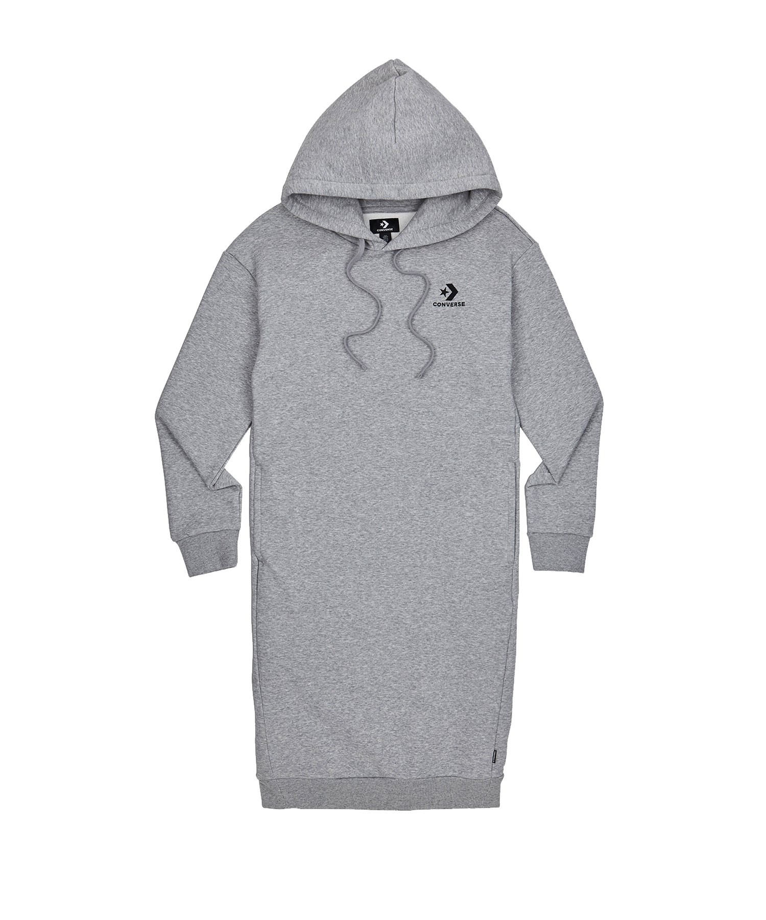 Converse Star Chevron Sweatshirt Damen Grau F035 Converse Star Chevron Sweatshirt Damen Grau F035