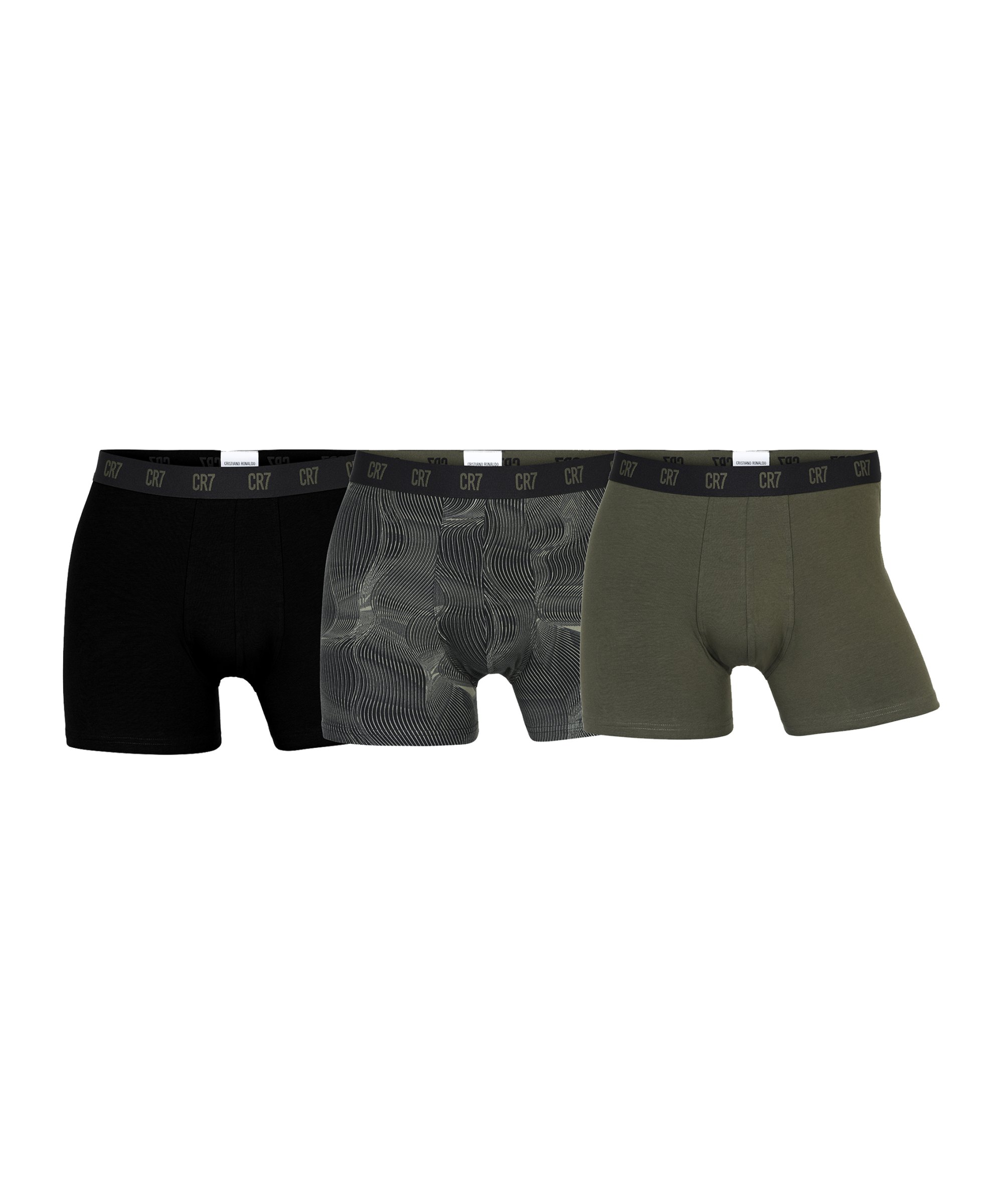 CR7 Basic Trunk Boxershort 3er Pack Schwarz F2713