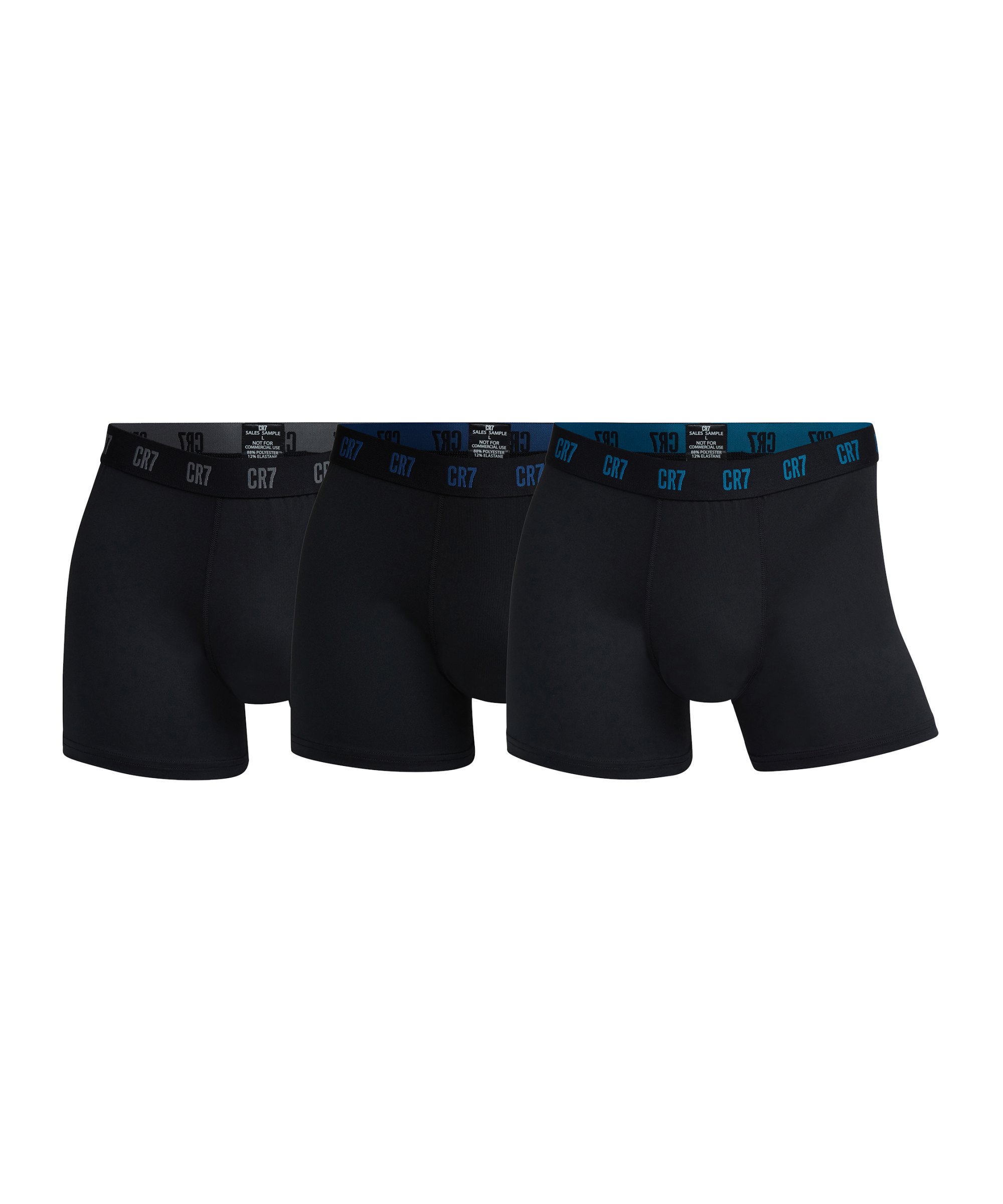 CR7 Basic Trunk Boxershort 3er Pack Schwarz F201
