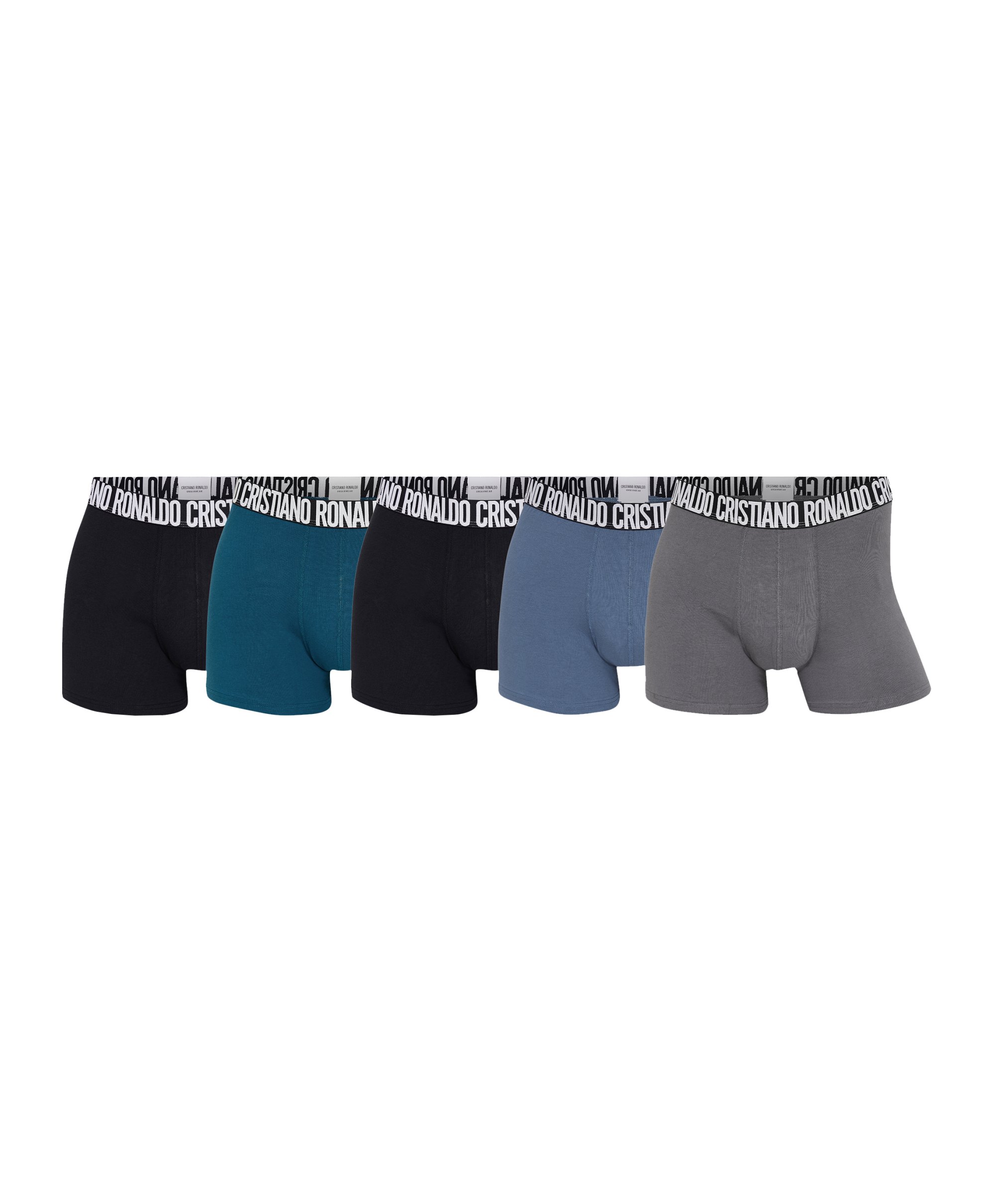 CR7 Basic Trunk Boxershort 5er Pack Blau F2406