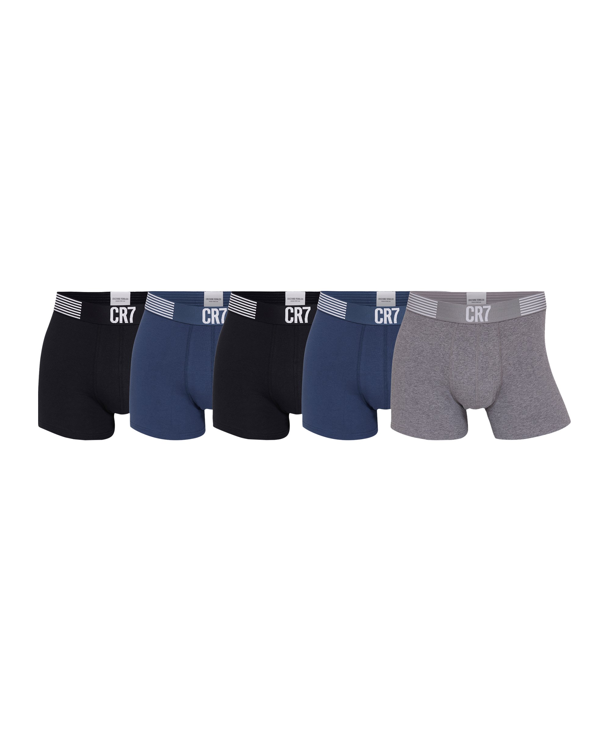 CR7 Basic Trunk Boxershort 5er Pack Grau F2405