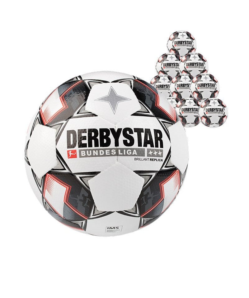 Derbystar Bundesliga Brillant APS Replica 10x Equipment Fussbaelle