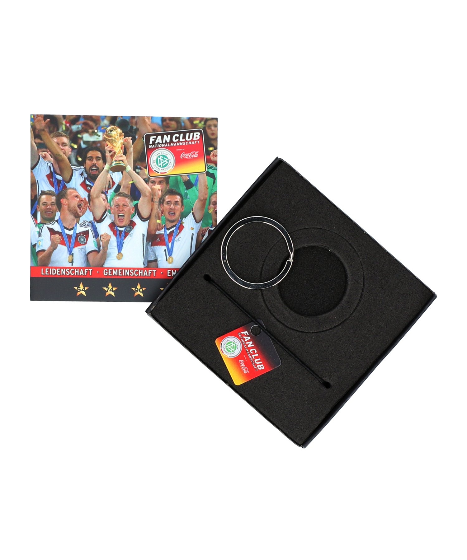 DFB Deutschland Fan Club Schlüsselanhänger Schwarz