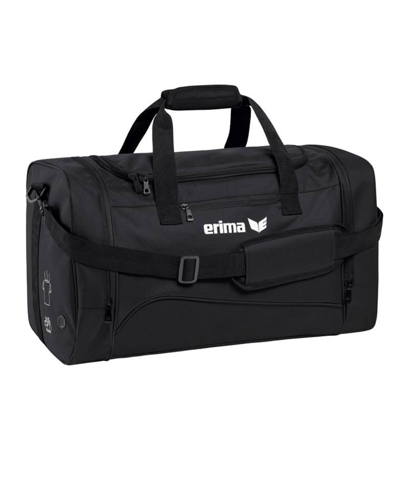 Erima Sports Bag - Spacious Gym Bag With Wet Compartment & Ventilation - View #6
