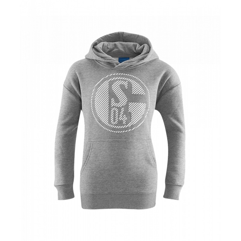 FC Schalke 04 Kapuzensweatshirt Classic Grau