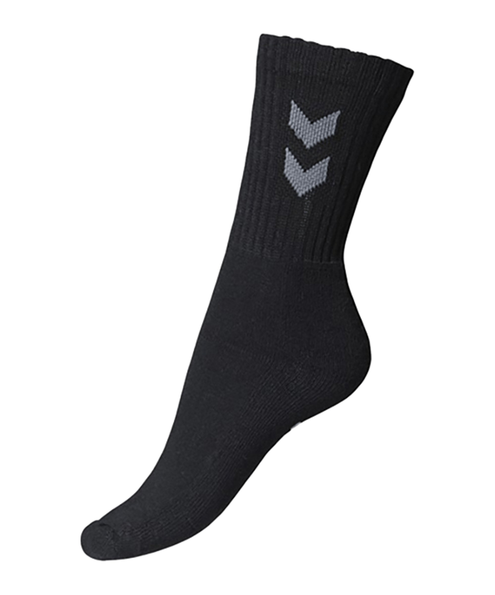 Hummel Socken Basic 3er Pack Schwarz F2001