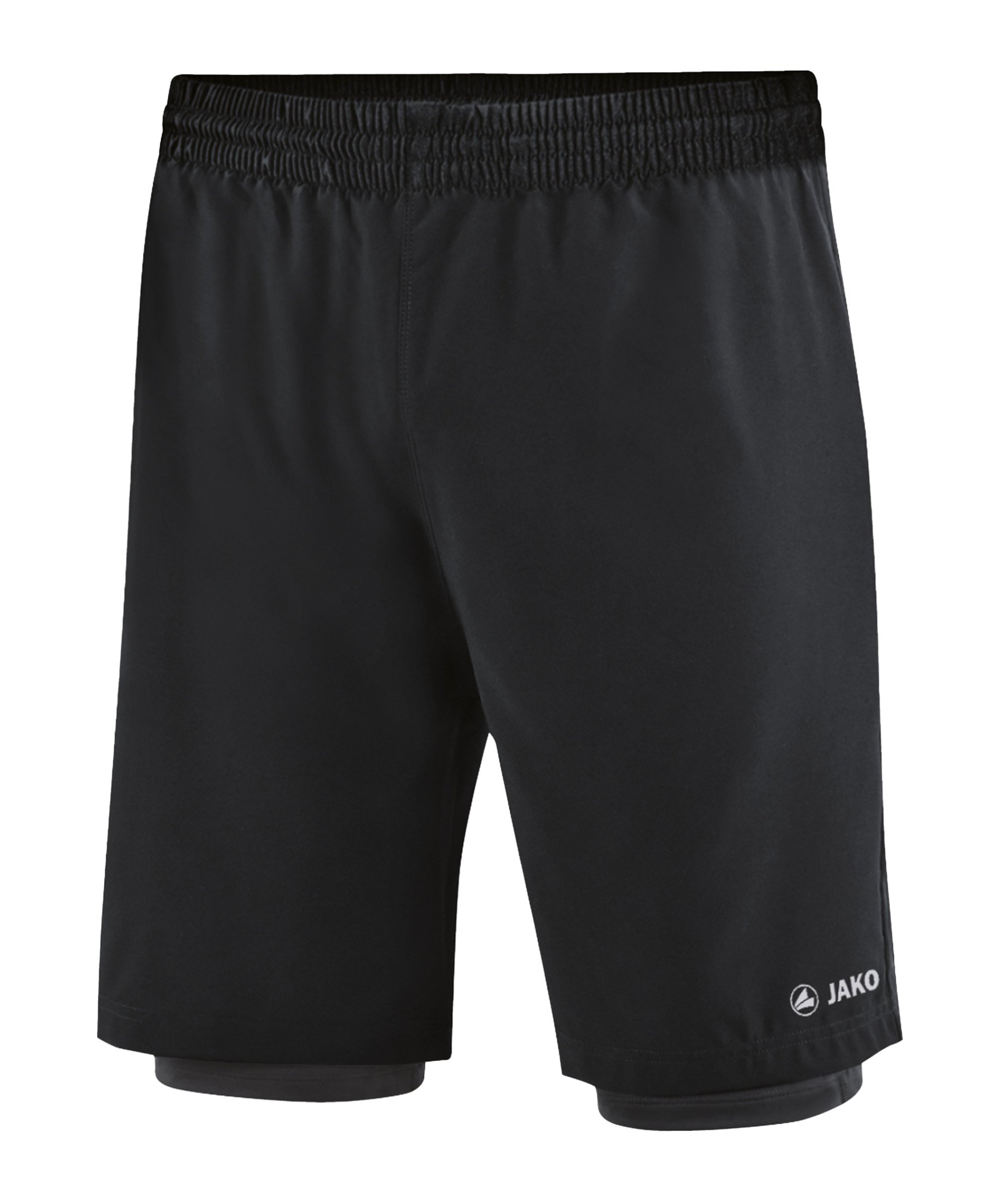 JAKO 2-in-1 Trainingsshort Schwarz F08