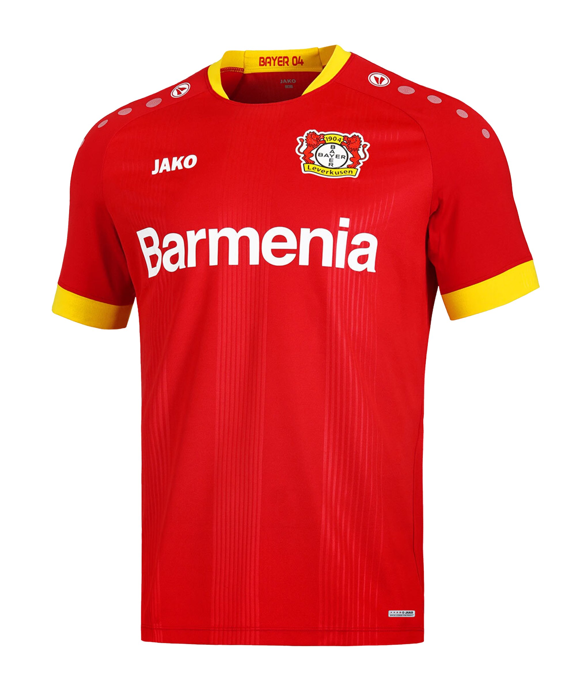 Jako Bayer 04 Leverkusen Trikot Away 2020 2021 Rot F01 Fan Shop Replica