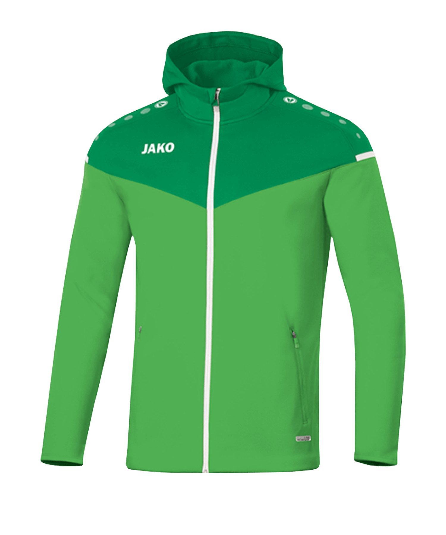 JAKO Champ 2.0 Kapuzenjacke Damen Grün F22