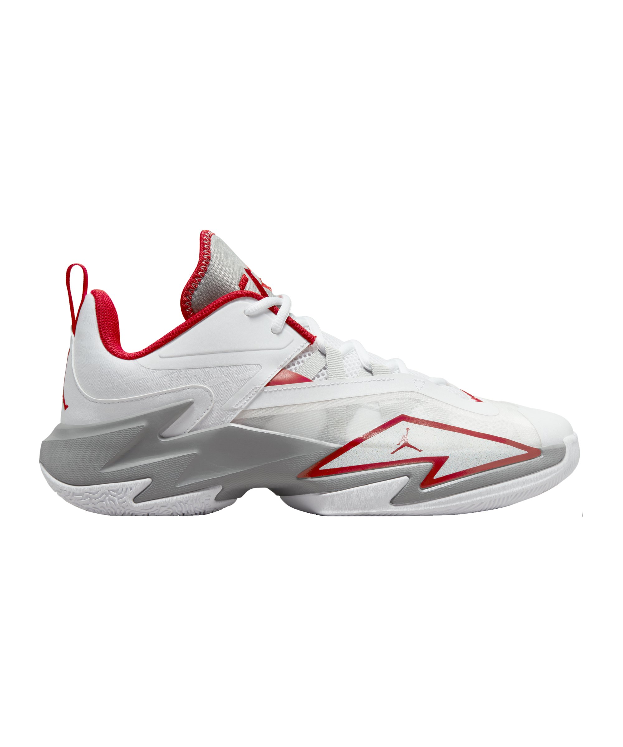 Jordan One Take 3 Weiss Rot Grau F100 | Lifestyle | Freizeitschuh