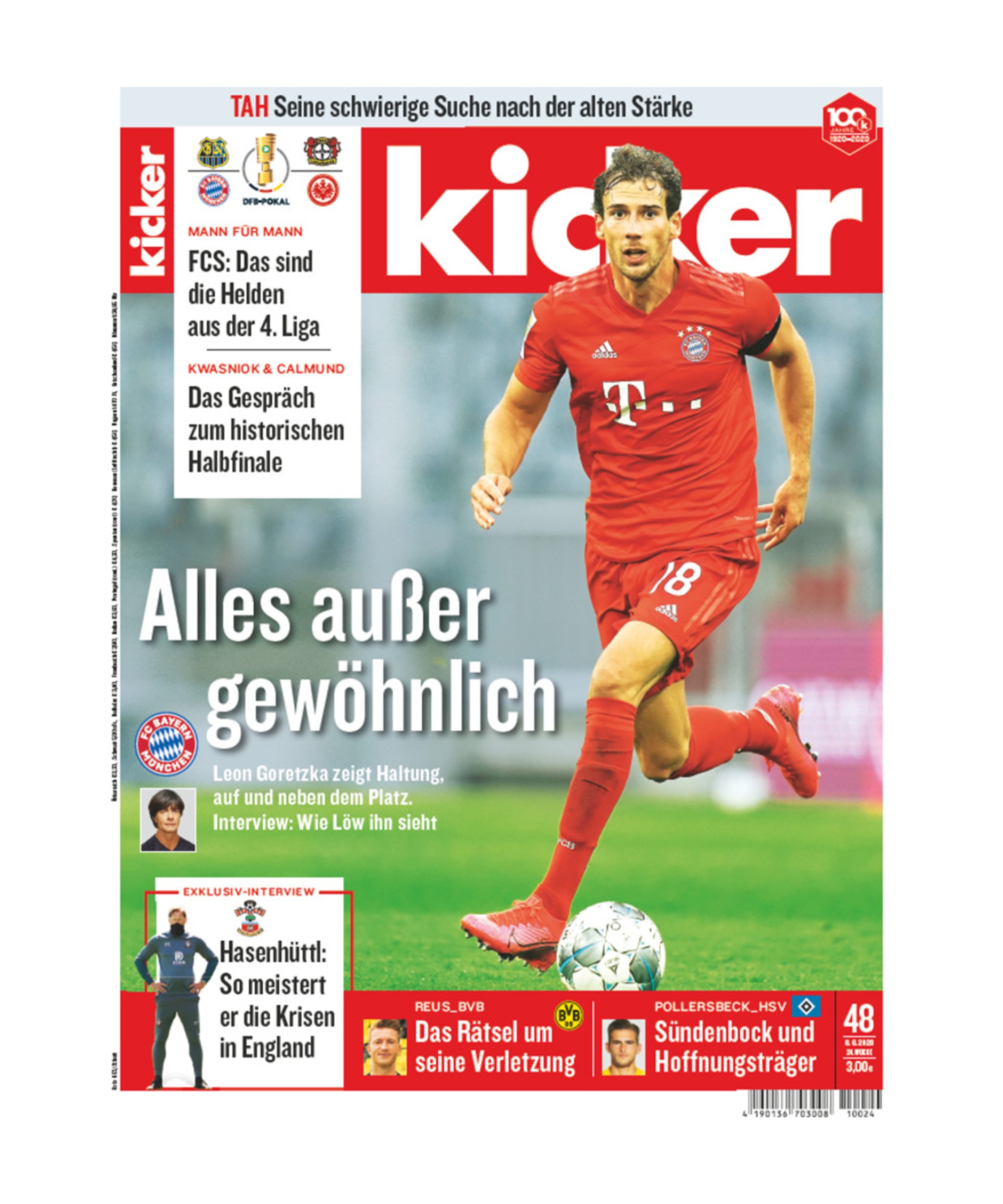 kicker Ausgabe 048/2020 vom 08.06.2020 Merchandising Zeitschriften