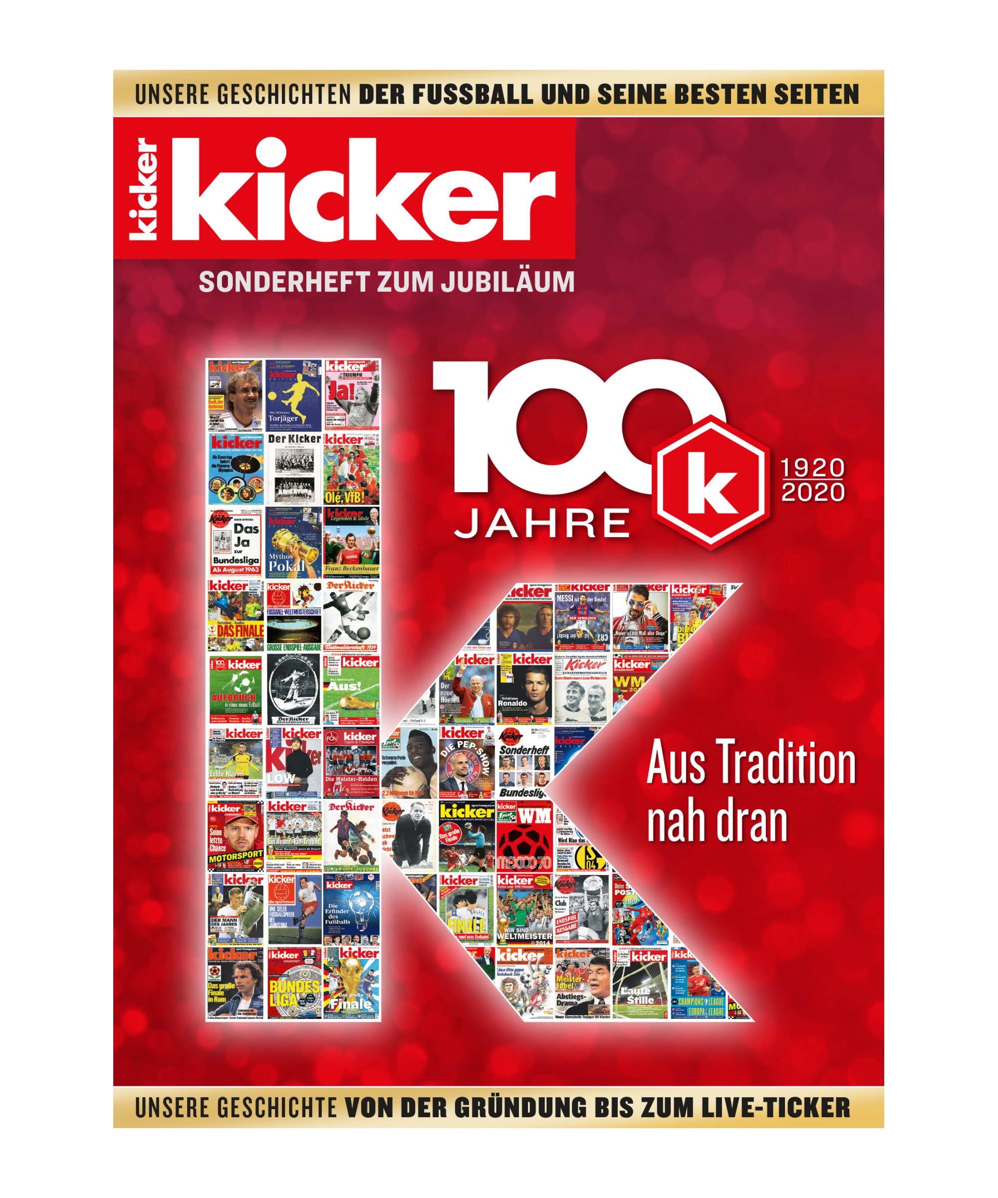 Kicker Sonderheft 100 Jahre Kicker Merchandising Zeitschriften