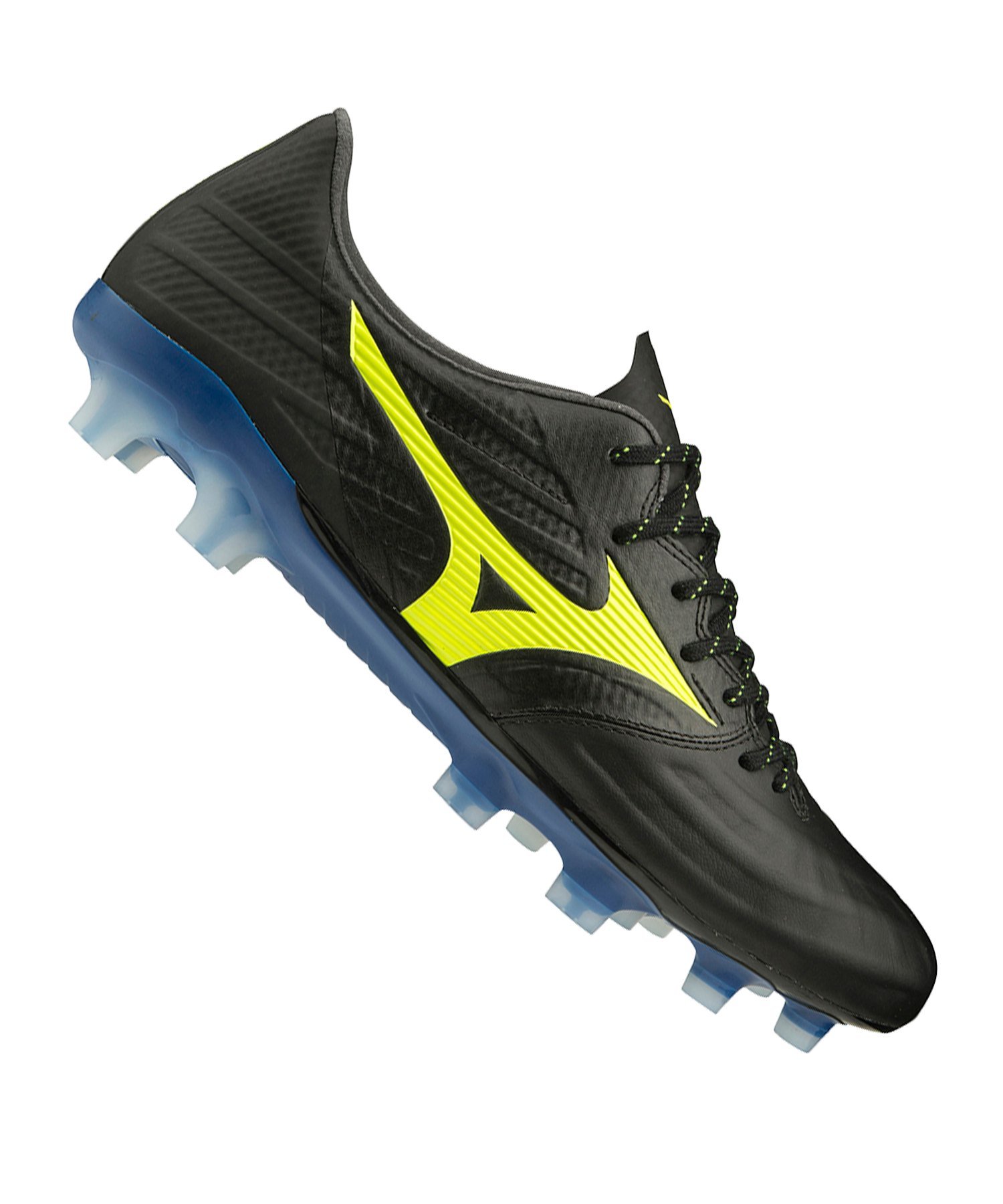 Mizuno Rebula 2 V1 V2 FG Herren Fußballschuhe Rasen Nocken Schuhe schwarz neu