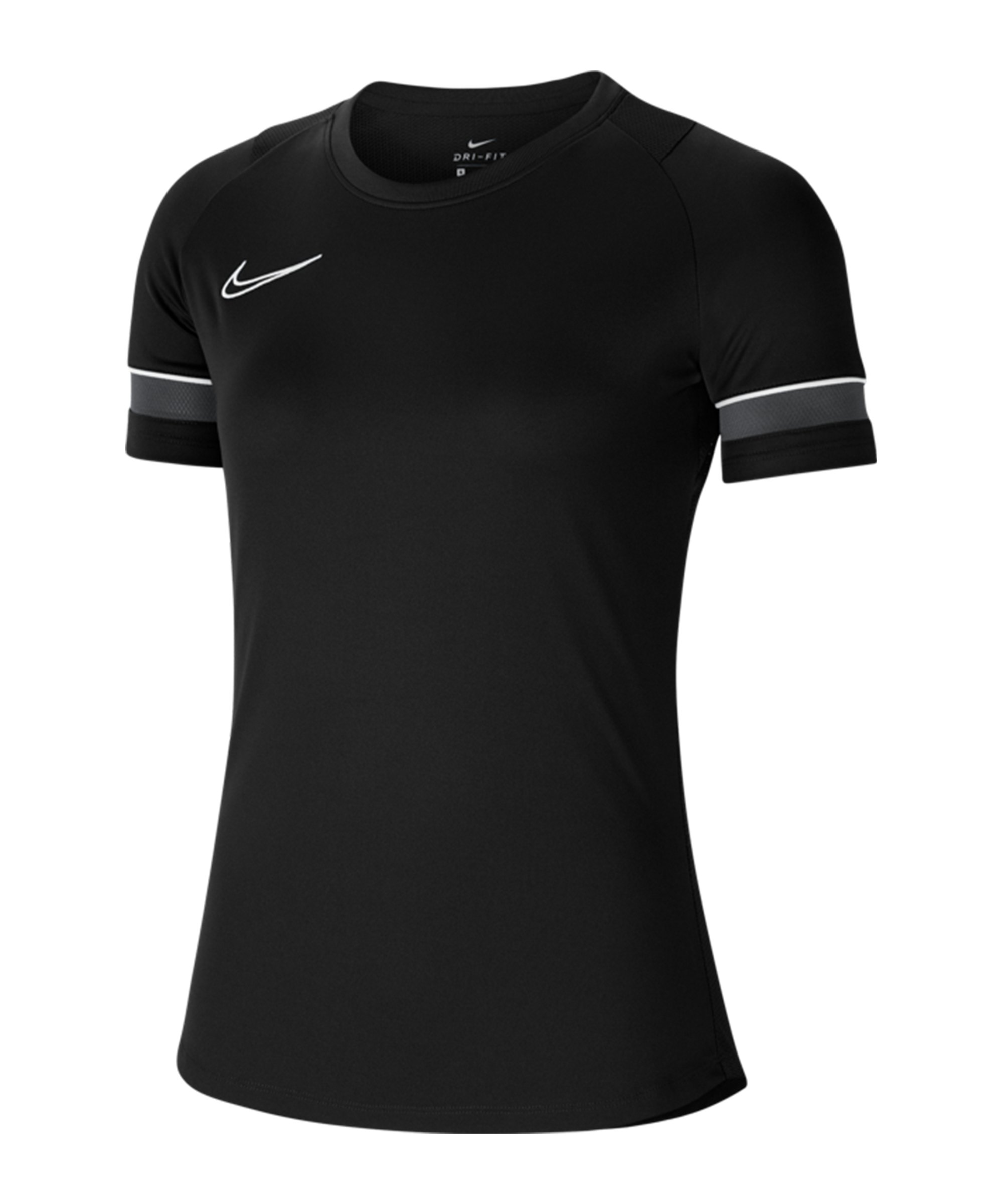 Nike Academy 21 TShirt Damen Schwarz F014 Teamsport TShirts