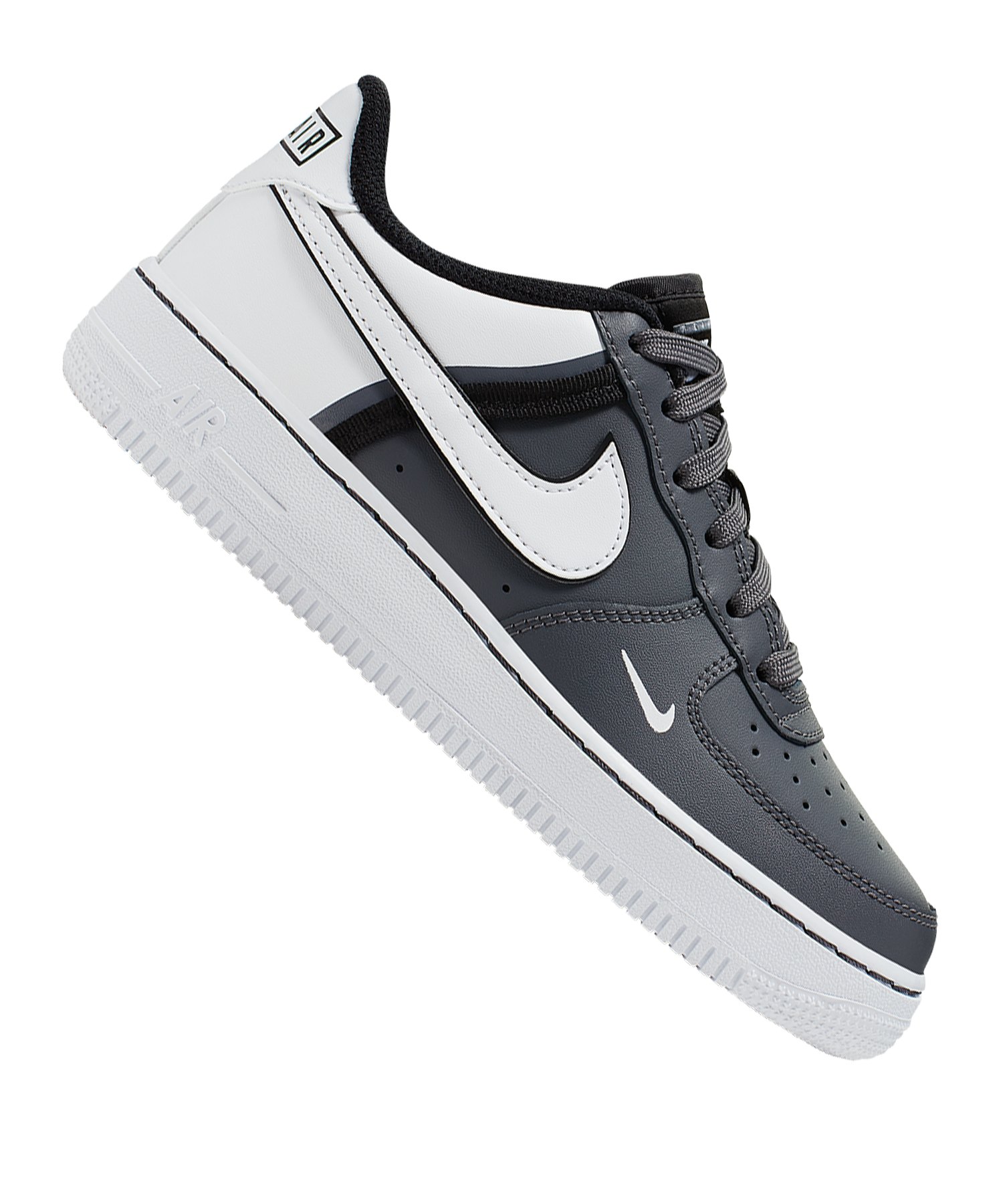 Nike Air Force 1 LV8 2 Sneaker Kids Schwarz F002 Nike Air Force 1 LV8 2 Sneaker Kids Schwarz F002