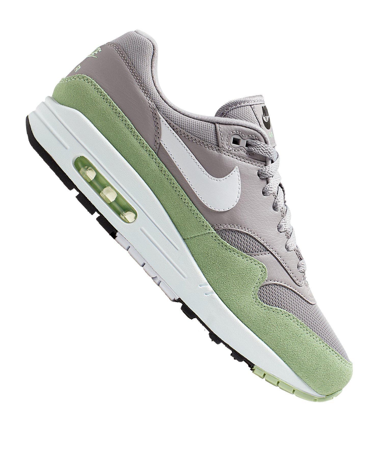 Nike Air Max 1 Sneaker Grau Grün F015 Nike Air Max 1 Sneaker Grau Grün F015