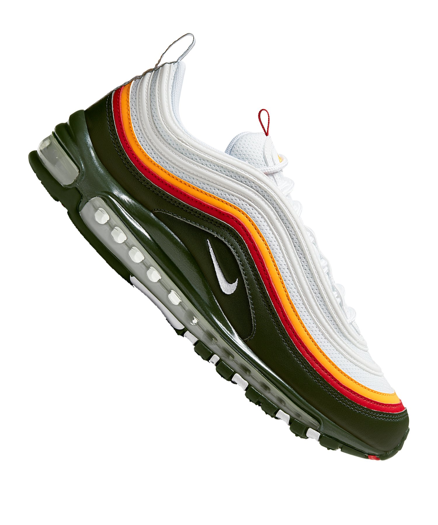 Nike Air Max 97 Leather Sneaker Weiss F100 Nike Air Max 97 Leather Sneaker Weiss F100