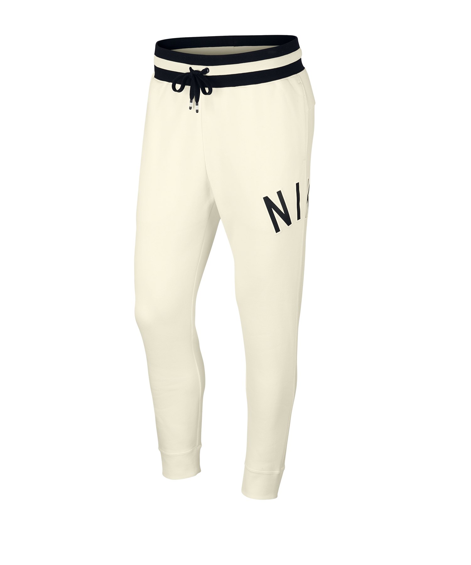 Nike Air Retro Pant Jogginghose Weiss Schwarz F133 Nike Air Retro Pant Jogginghose Weiss Schwarz F133
