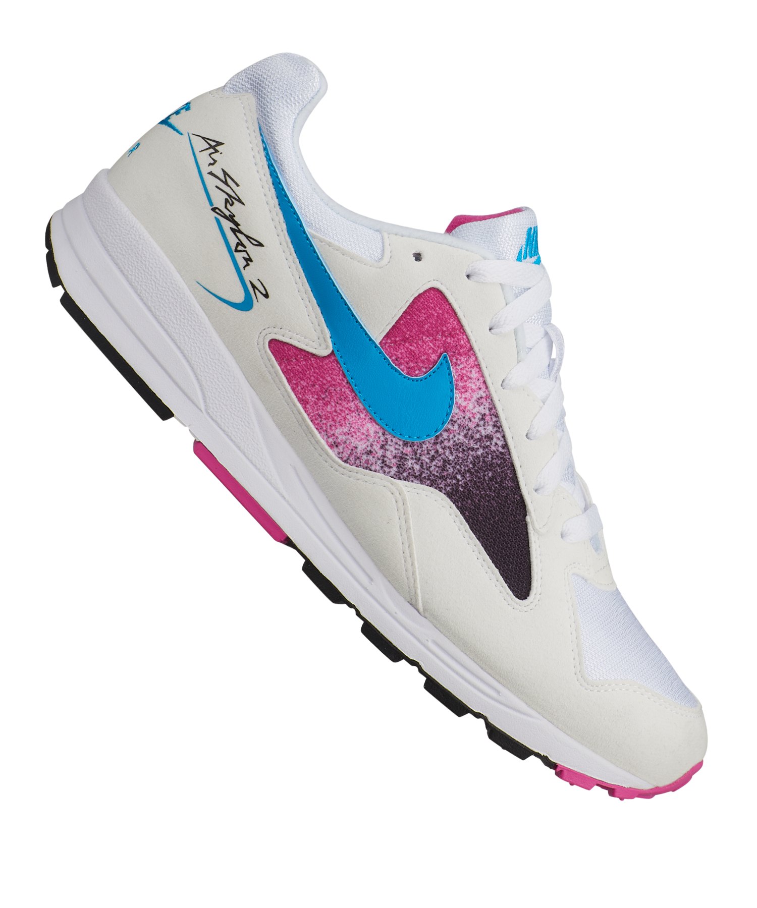 Nike Air Skylon II Sneaker Weiss Blau Pink F110 Air Premium Sneaker 1 Schuhe Jordan Herren Modisch Nike