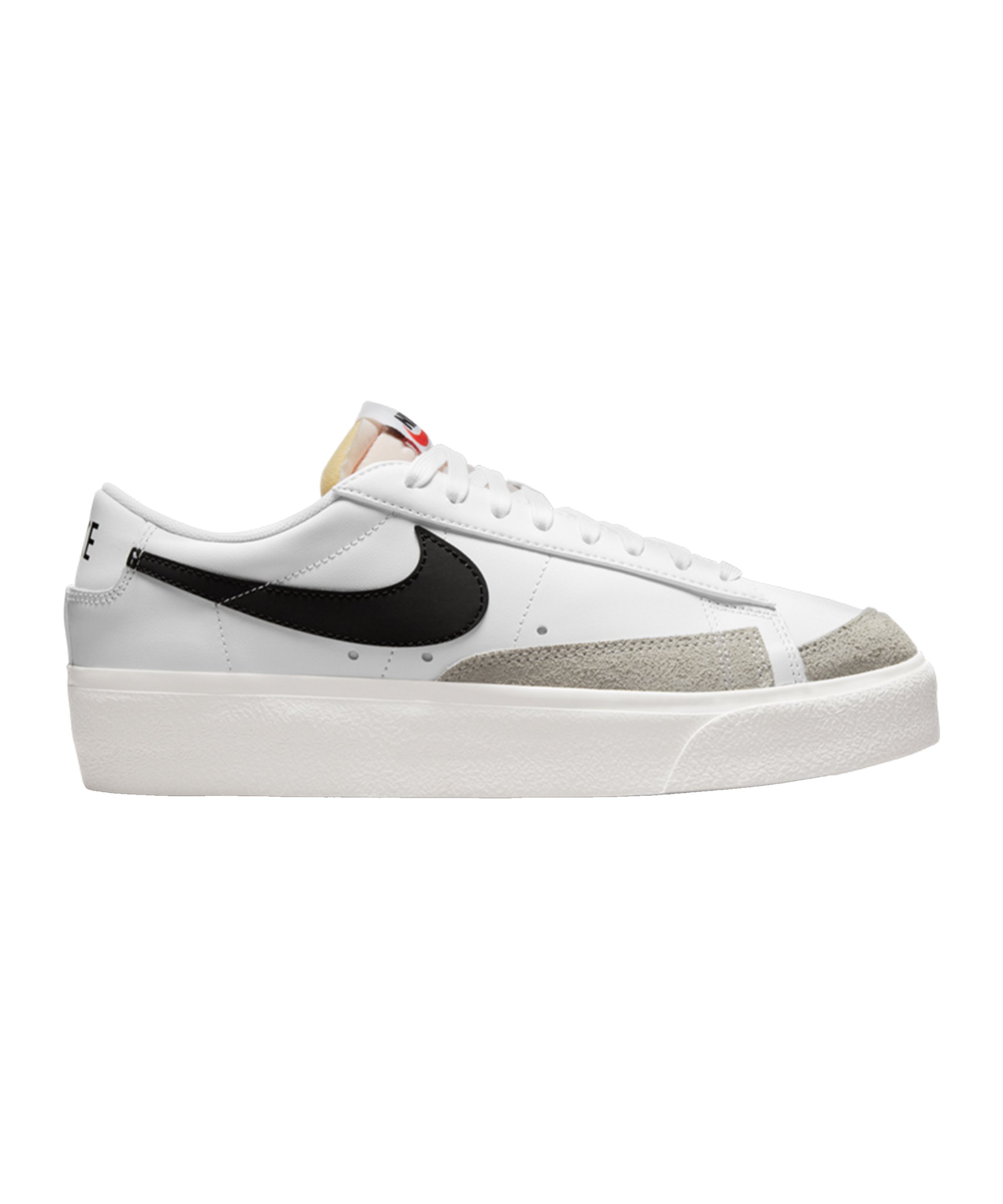 Nike Blazer Low Platform Damen Weiss Schwarz F101
