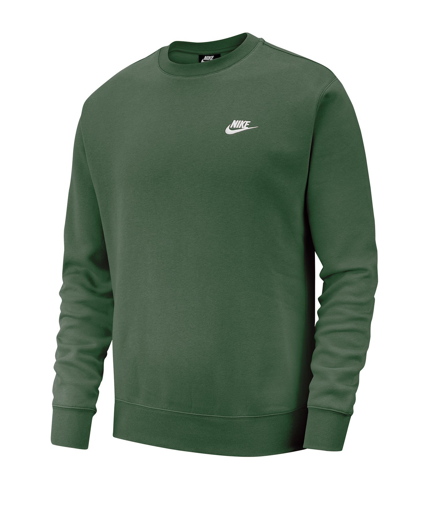 Nike Club Crew Sweatshirt Weiss F370 Nike Club Crew Sweatshirt Weiss F370