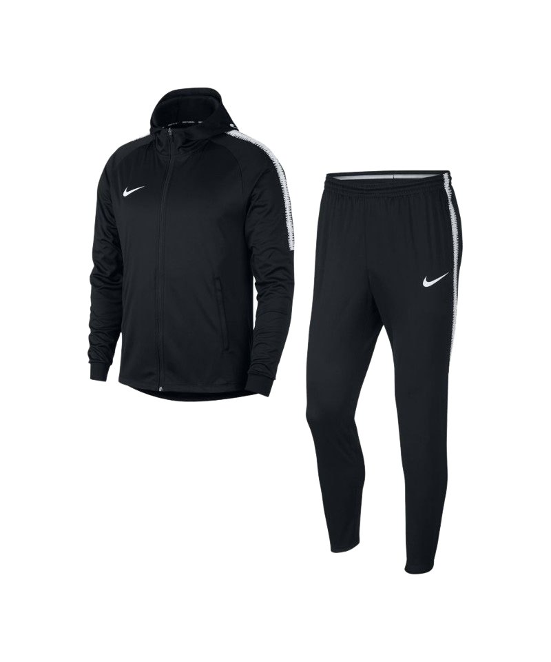 Nike Dry Squad Trainingsanzug Schwarz F010 Nike Dry Squad Trainingsanzug Schwarz F010