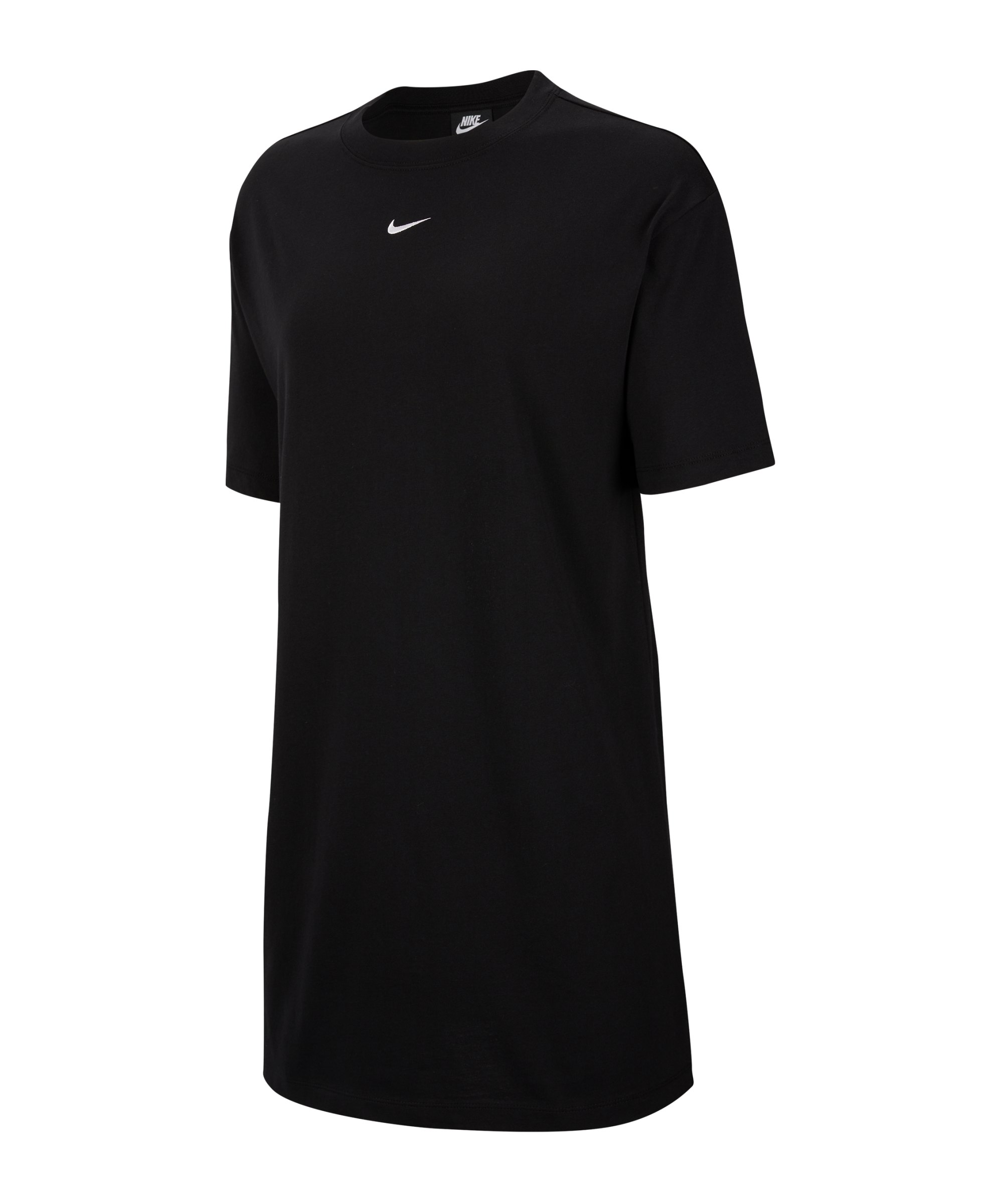 Nike Essential T-Shirt Kleid Damen Schwarz F010