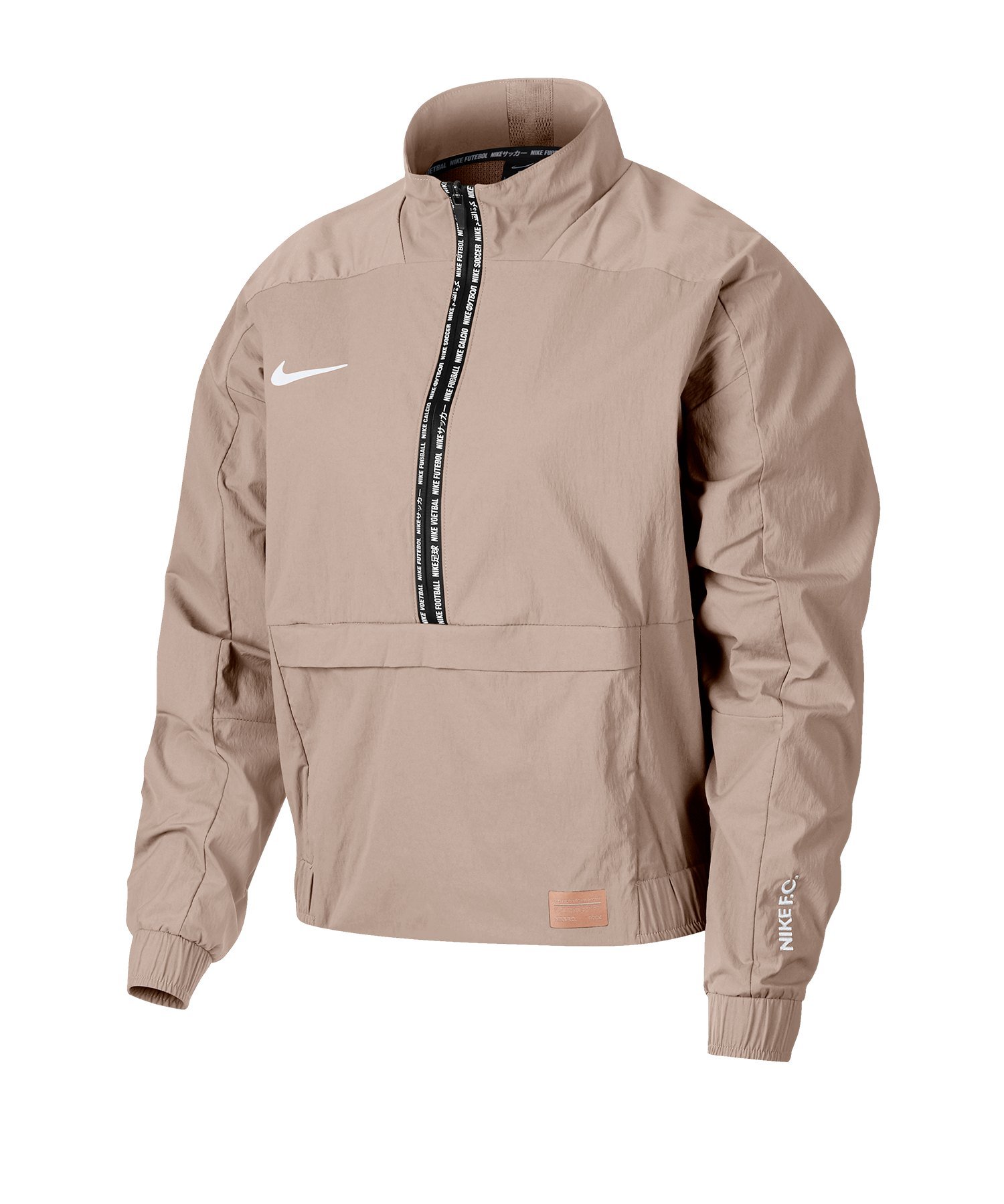 Nike F.C. Crop Jacket Jacke Damen Rosa F838 Nike F.C. Crop Jacket Jacke Damen Rosa F838