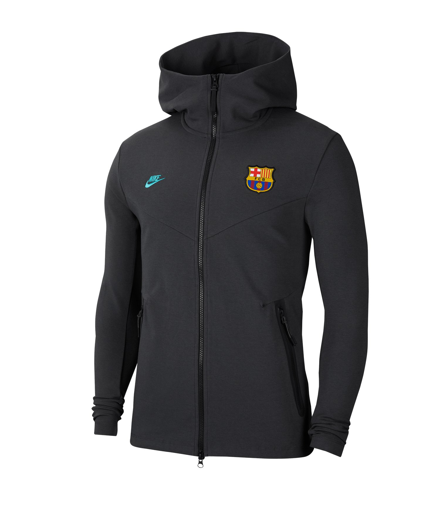 Nike FC Barcelona Tech Full-Zip Kapuzenjacke F070 | Fan ...