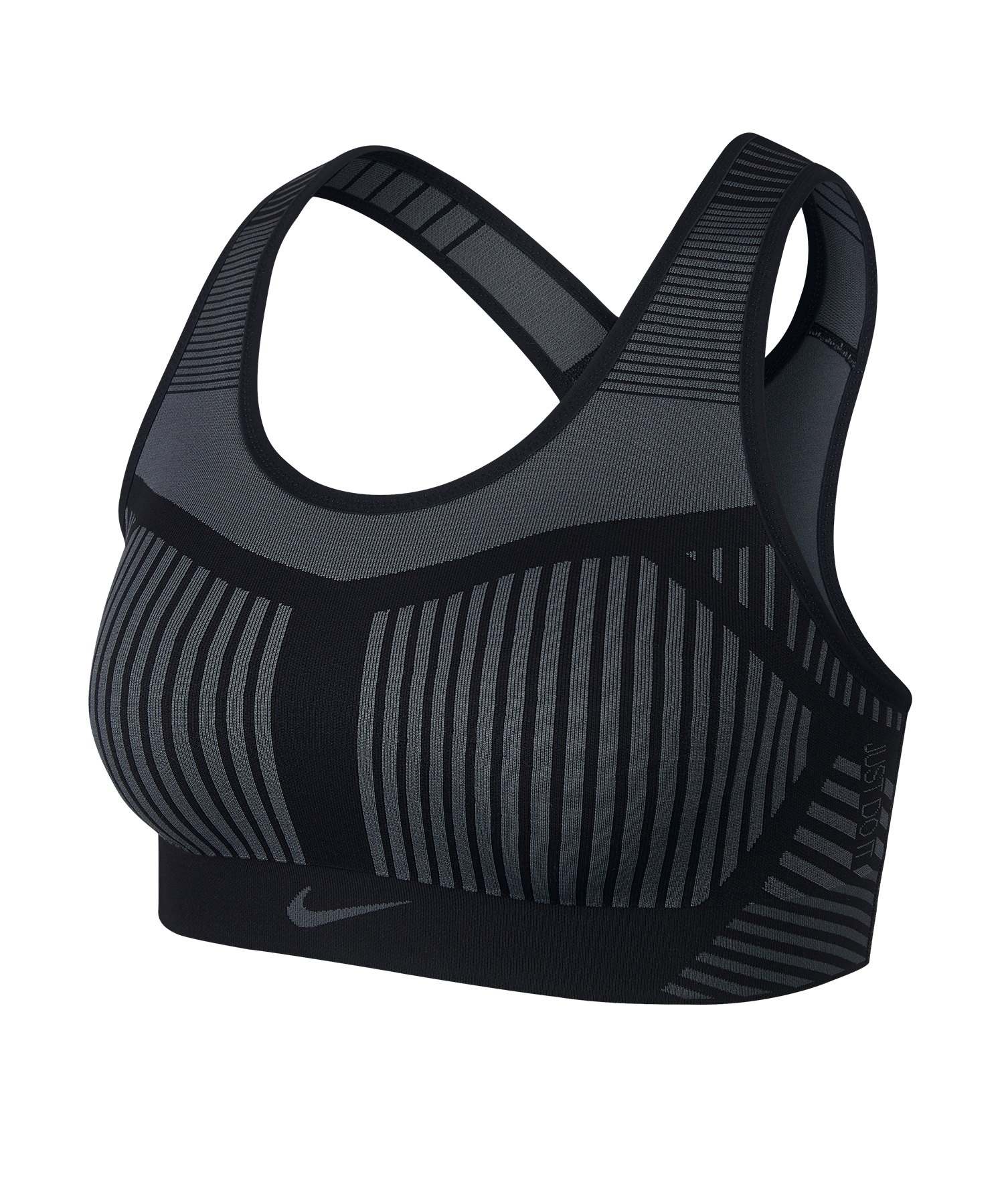 Nike Flyknit High Support Sport-BH Schwarz F010 Nike Flyknit High Support Sport-BH Schwarz F010