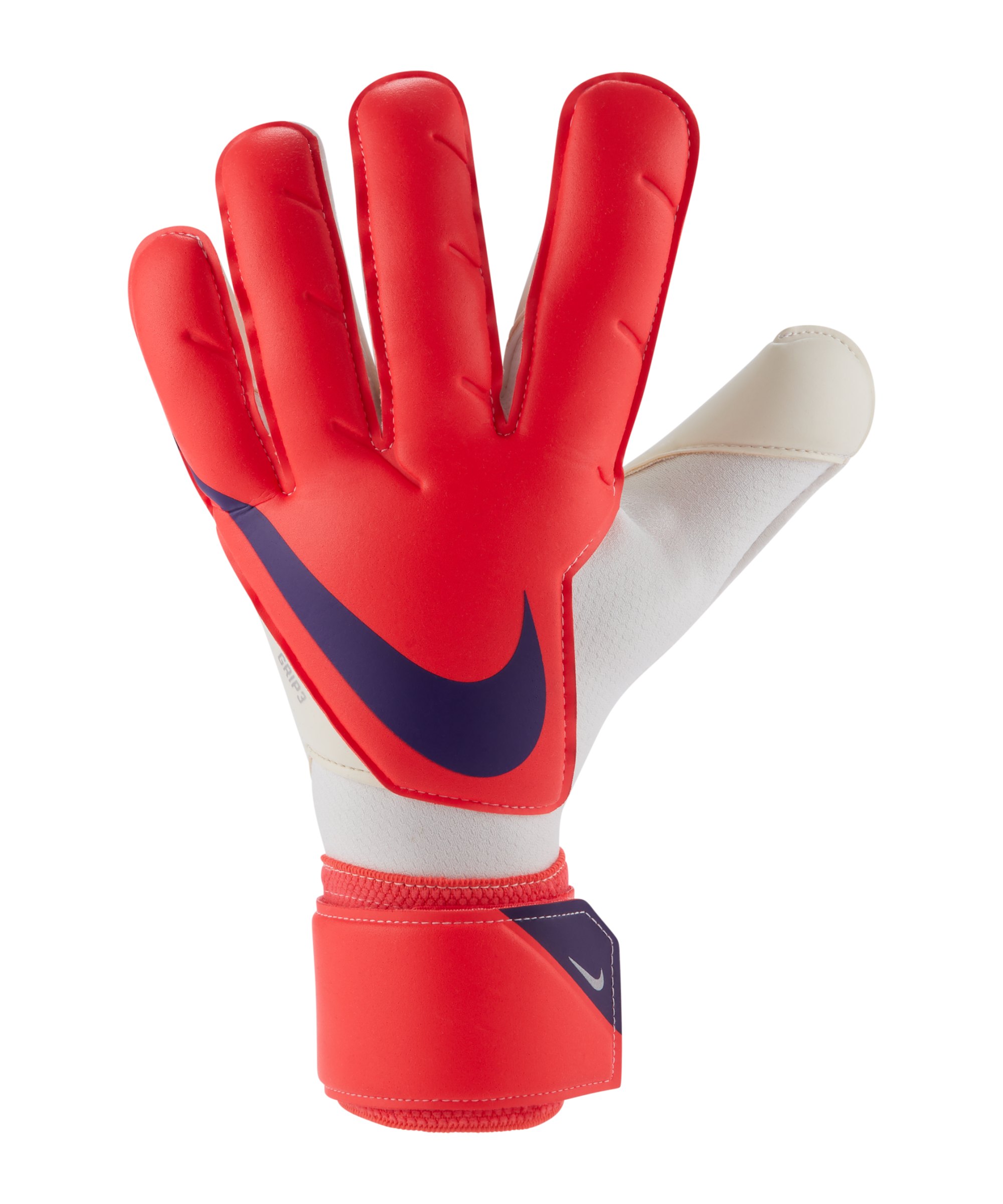 Nike Grip3 Torwarthandschuh Rot Lila F635